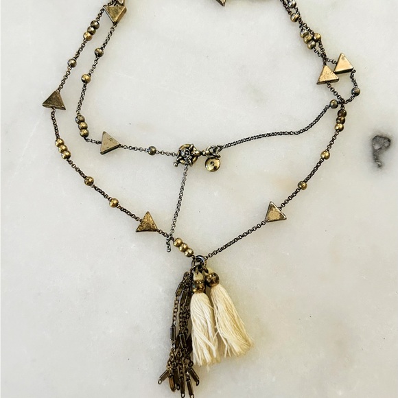 J. Crew Jewelry - J. Crew tassel long necklace